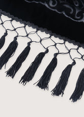 veste kimono noire