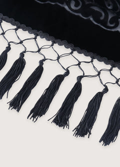 veste kimono noire