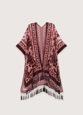 Veste Kimono Rose Doux