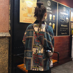 kimono femme avec manches longues et coupe fluide