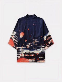 Veste Kimono Homme Nuit des Lumières - vue de côté